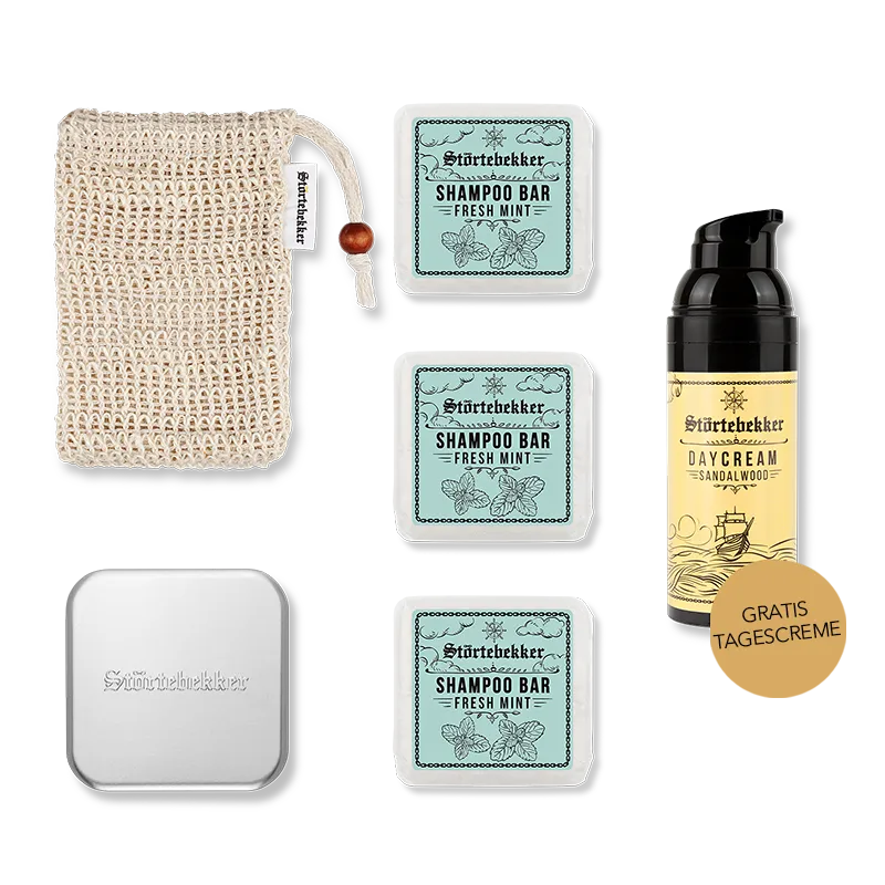 Störtebekker Dusch Routine Set inkl. GRATIS Tagescreme Störtebekker Dusch Routine Set inkl. GRATIS Tagescreme
