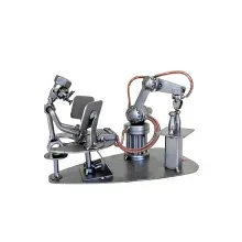 Schraubenmännchen Ingenieur Automatisierungstechnik Schraubenmännchen Ingenieur Automatisierungstechnik