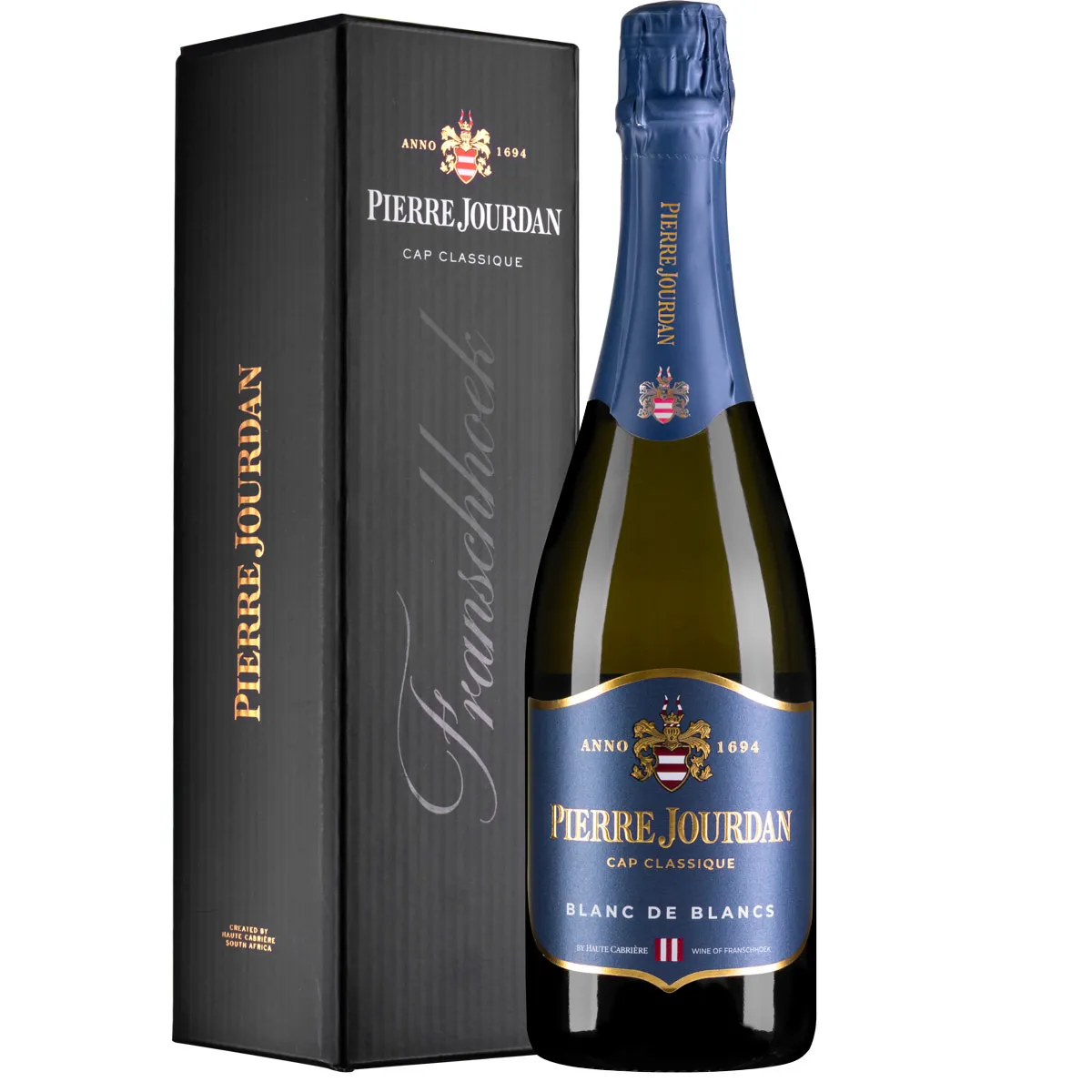 Haute Cabrière Pierre Jourdan Blanc de Blancs Méthode Cap Classique (MCC) Brut Haute Cabrière Pierre Jourdan Blanc de Blancs Méthode Cap Classique (MCC) Brut