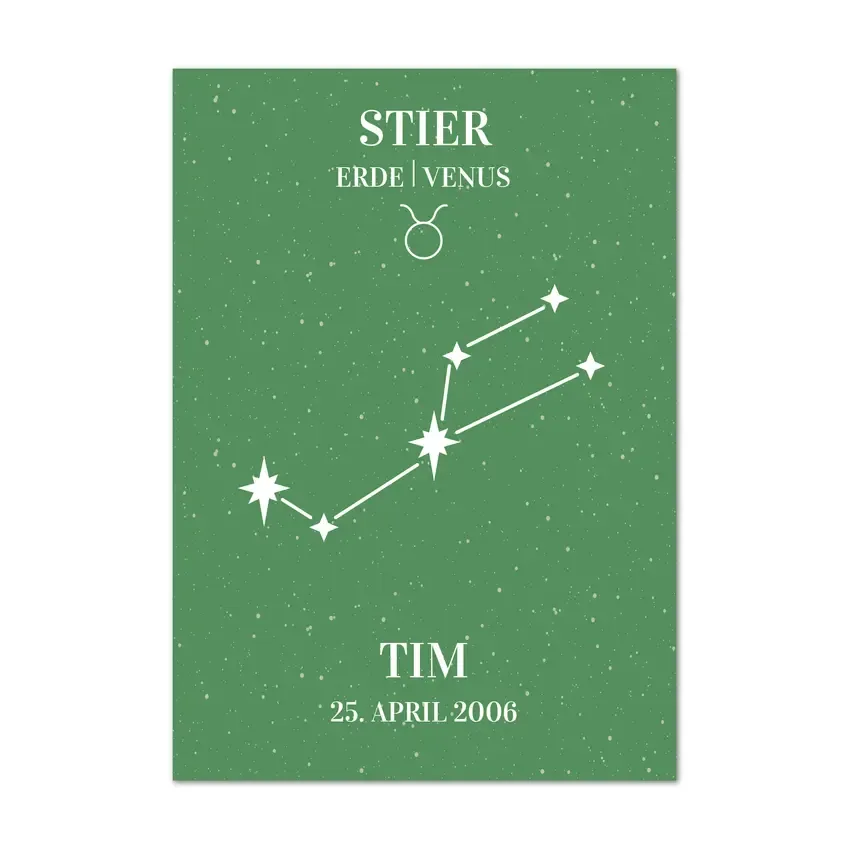 Sternzeichen-Schild - mehrere Größen  Sternzeichen-Schild - mehrere Größen