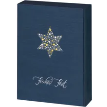 3er Geschenkkarton Lino Stern Dunkelblau 3er Geschenkkarton Lino Stern Dunkelblau