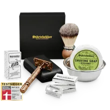 Störtebekker Rasierset - Rasierhobel %27Hamburg%27 Rosé - Gold Störtebekker Rasierset - Rasierhobel %27Hamburg%27 Rosé - Gold