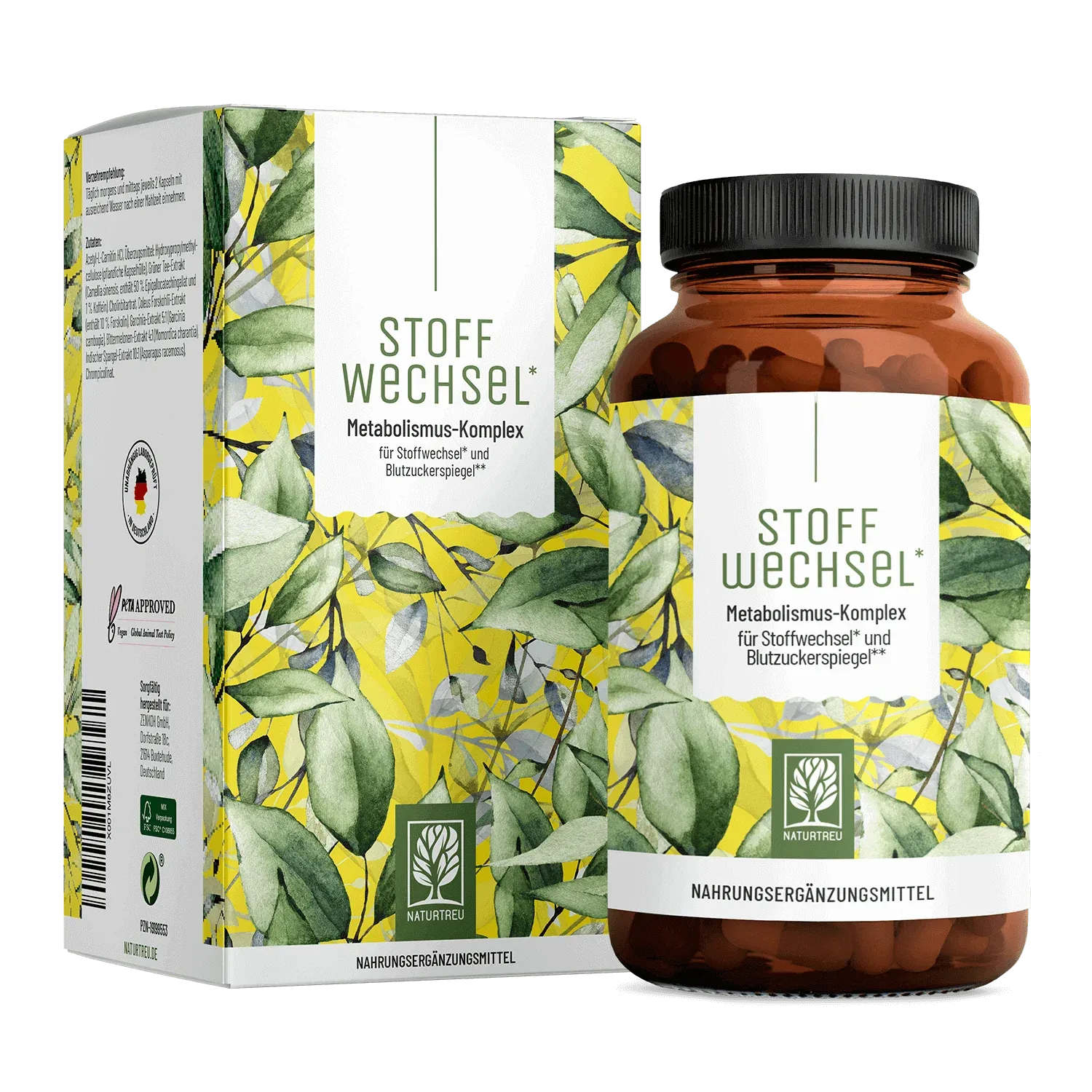 Stoffwechsel* Metabolismus-Komplex Kapseln Stoffwechsel* Metabolismus-Komplex Kapseln