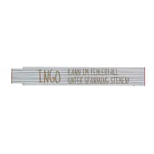 Geschenk für Elektriker - Zollstock mit Name und Spruch Geschenk für Elektriker - Zollstock mit Name und Spruch