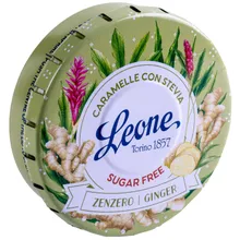 Pastiglie Leone Ingwer Bonbons mit Stevia 30g Pastiglie Leone Ingwer Bonbons mit Stevia 30g