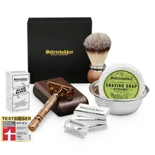 Störtebekker Rasierset - Rasierhobel %27Hamburg%27 Rosé - Gold Störtebekker Rasierset - Rasierhobel %27Hamburg%27 Rosé - Gold