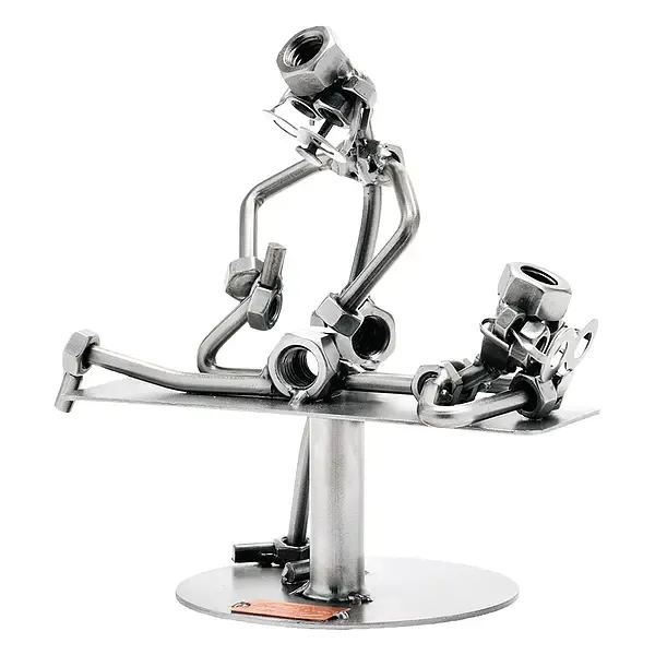 Schraubenmännchen Physiotherapeut Schraubenmännchen Physiotherapeut