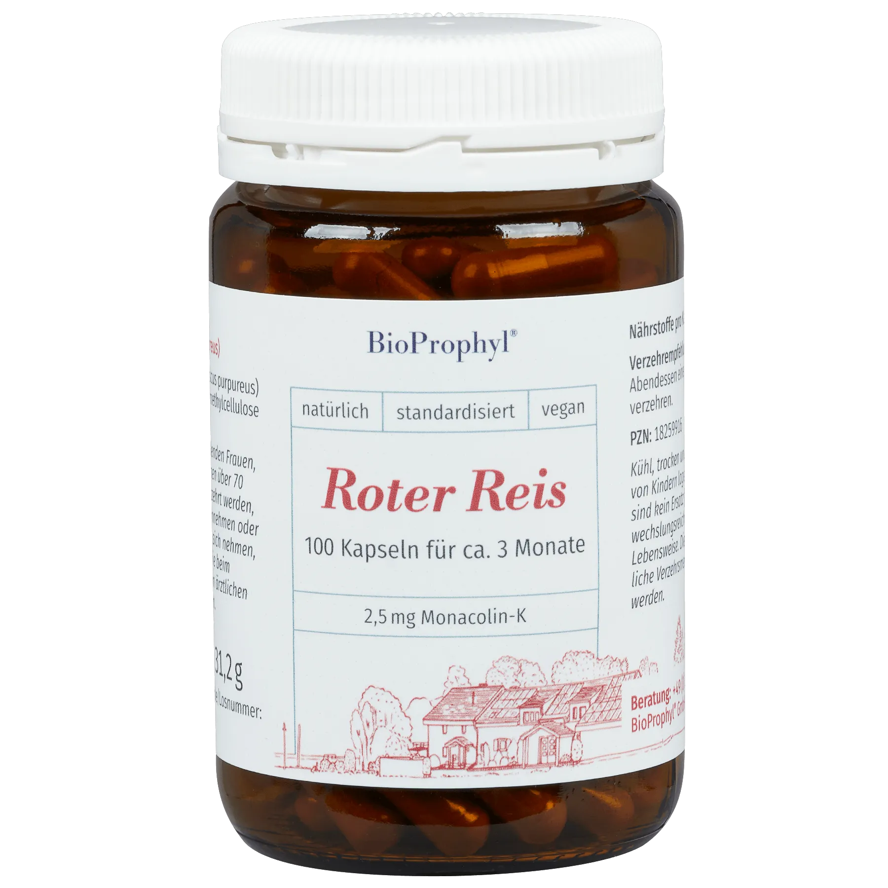 Roter Reis Kapseln Roter Reis Kapseln