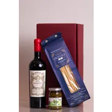 Vinolisa Selezione Präsent "Mangiare" - Wein und Feinkost in hochwertiger Geschenkverpackung Vinolisa Selezione Präsent "Mangiare" - Wein und Feinkost in hochwertiger Geschenkverpackung