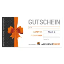Geschenkgutschein über 30 Euro Geschenkgutschein über 30 Euro