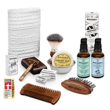Störtebekker All-in-one Set Rasur & Bart - Rasierhobel %27Hamburg%27 Rosé - Gold Störtebekker All-in-one Set Rasur & Bart - Rasierhobel %27Hamburg%27 Rosé - Gold
