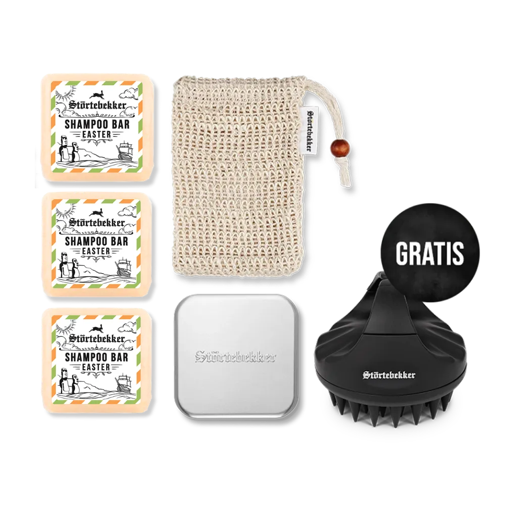 Premium Duschset - Hair inkl. GRATIS Scalp Brush Premium Duschset - Hair inkl. GRATIS Scalp Brush