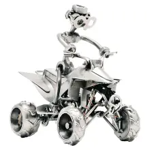 Schraubenmännchen Quadfahrer Schraubenmännchen Quadfahrer