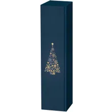 1er Geschenkkarton Lino Weihnachtsbaum Dunkelblau 1er Geschenkkarton Lino Weihnachtsbaum Dunkelblau