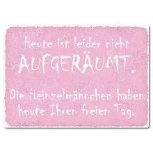 Retroschild mit Wunschtext A4 rosa Retroschild mit Wunschtext A4 rosa