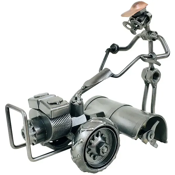 Modelltraktor - Einachstraktor aus Metall Modelltraktor - Einachstraktor aus Metall