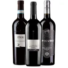 3er Probierpaket Aglianico aus Italien 3er Probierpaket Aglianico aus Italien