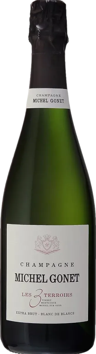 Champagne Michel Gonet Les 3 Terroirs Blanc de Blancs Grand Cru Extra Brut 2020 Champagne Michel Gonet Les 3 Terroirs Blanc de Blancs Grand Cru Extra Brut 2020