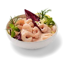 Shrimps in Cocktailsauce Shrimps in Cocktailsauce