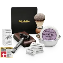 Störtebekker Rasierset - Rasierhobel %27Hamburg%27 Schwarz Störtebekker Rasierset - Rasierhobel %27Hamburg%27 Schwarz