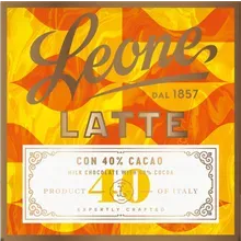 Pastiglie Leone Milchschokolade mit 40 % Kakao "Latte" 70 g Pastiglie Leone Milchschokolade mit 40 % Kakao "Latte" 70 g