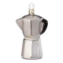 Christbaumkugel Espressokanne 10,5cm Christbaumkugel Espressokanne 10,5cm