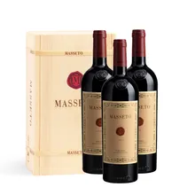Tenuta dell´Ornellaia Masseto IGT 2021 3 Flaschen in Original Holzkiste Tenuta dell´Ornellaia Masseto IGT 2021 3 Flaschen in Original Holzkiste
