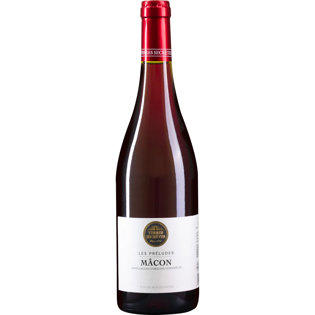 Terres Secrètes Les Préludes Mâcon Rouge AOC Terres Secrètes Les Préludes Mâcon Rouge AOC