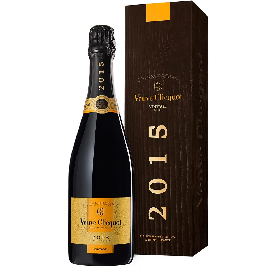 Champagne Veuve Clicquot Vintage 2015 Brut in Geschenkpackung Champagne Veuve Clicquot Vintage 2015 Brut in Geschenkpackung