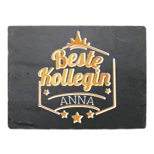 Beste Kollegen - Schild mit Name in mehreren Größen Beste Kollegen - Schild mit Name in mehreren Größen
