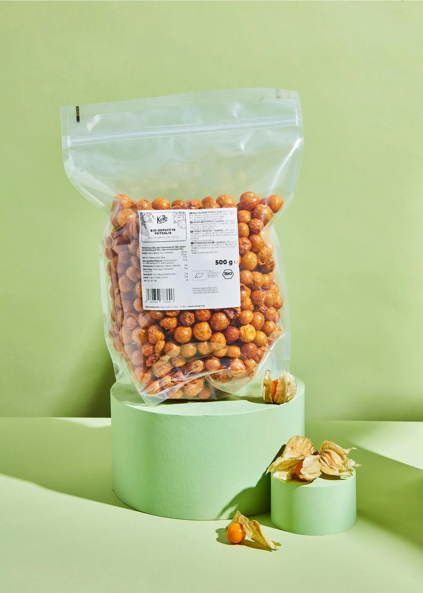 Gepuffte Bio Physalis 500 g Gepuffte Bio Physalis 500 g