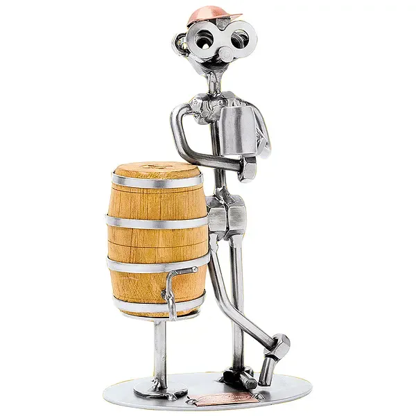 Schraubenmännchen - Mann mit Bierfass Schraubenmännchen - Mann mit Bierfass