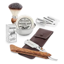 Störtebekker Rasierset - Rasiermesser %27Heartwood%27 Störtebekker Rasierset - Rasiermesser %27Heartwood%27
