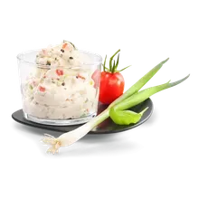 Frischkäse mit Gemüse Past. mind. 16% Fett i. Tr. Frischkäse mit Gemüse Past. mind. 16% Fett i. Tr.