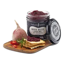 Rote Beete Creme mit Peperoni Rote Beete Creme mit Peperoni