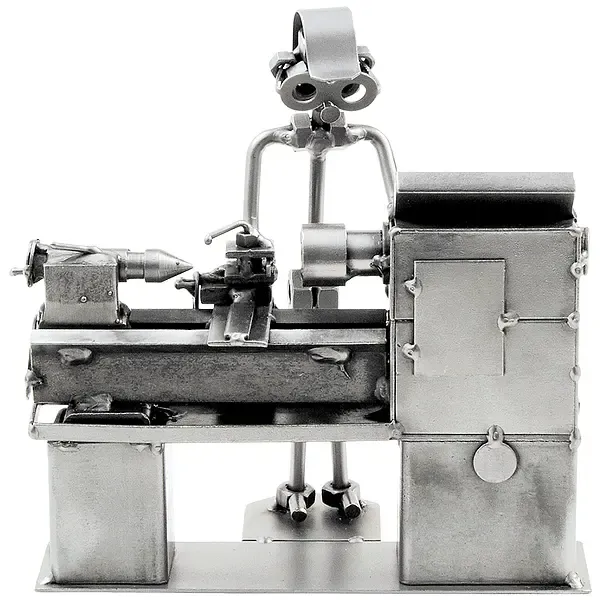 Schraubenmännchen Dreher oder Zerspanungsmechaniker Schraubenmännchen Dreher oder Zerspanungsmechaniker