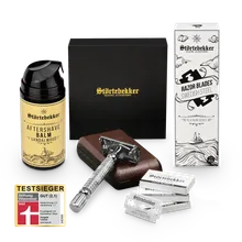 Störtebekker Anti Hautirritationen Set - Rasierhobel %27Hamburg%27 Silber Störtebekker Anti Hautirritationen Set - Rasierhobel %27Hamburg%27 Silber
