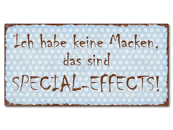 Dekoschild im Retro Look mit Polka Dots 300 x 150mm Polka Dots hellblau Dekoschild im Retro Look mit Polka Dots 300 x 150mm Polka Dots hellblau