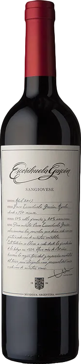 Escorihuela Gascon Reserve Sangiovese 2023 Escorihuela Gascon Reserve Sangiovese 2023
