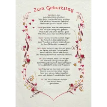 Auszeichnung zum Geburtstag - modern Auszeichnung zum Geburtstag - modern