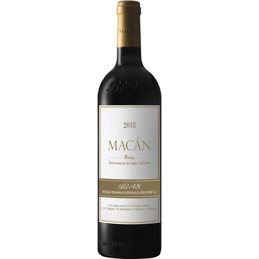 Vega Sicilia Macán Rioja DOC 2018 Vega Sicilia Macán Rioja DOC 2018
