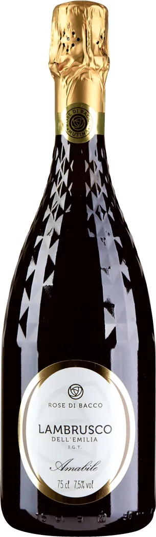 Chiarli Rosé di Bacco Lambrusco dell Emilia Rosso Amabile IGT Chiarli Rosé di Bacco Lambrusco dell Emilia Rosso Amabile IGT