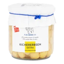 Kichererbsen in Salzlake Kichererbsen in Salzlake