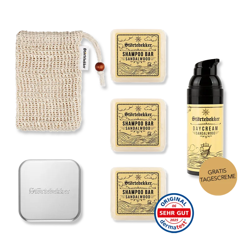 Störtebekker Dusch Routine Set inkl. GRATIS Tagescreme Störtebekker Dusch Routine Set inkl. GRATIS Tagescreme