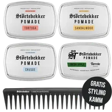 Störtebekker Pomade Wasserbasiert 'Torreto Series' Probierset Störtebekker Pomade Wasserbasiert 'Torreto Series' Probierset