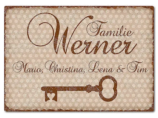 Farbiges Aluschild mit Polka Dots und Wunschtext A4 Polka Dots cappuccino Farbiges Aluschild mit Polka Dots und Wunschtext A4 Polka Dots cappuccino