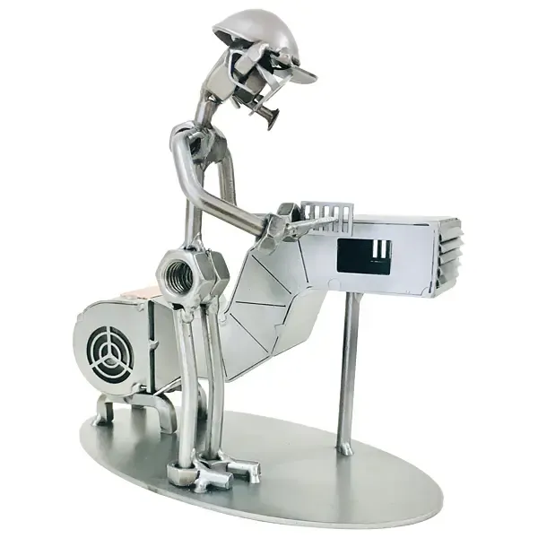 Schraubenmännchen Lüftungstechniker Schraubenmännchen Lüftungstechniker