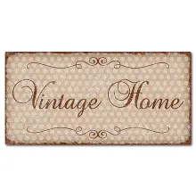 Dekoschild im Retro Look mit Polka Dots 300 x 150mm Polka Dots cappuccino Dekoschild im Retro Look mit Polka Dots 300 x 150mm Polka Dots cappuccino
