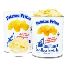 Patatas Fritas mit Olivenöl und Meersalz Patatas Fritas mit Olivenöl und Meersalz