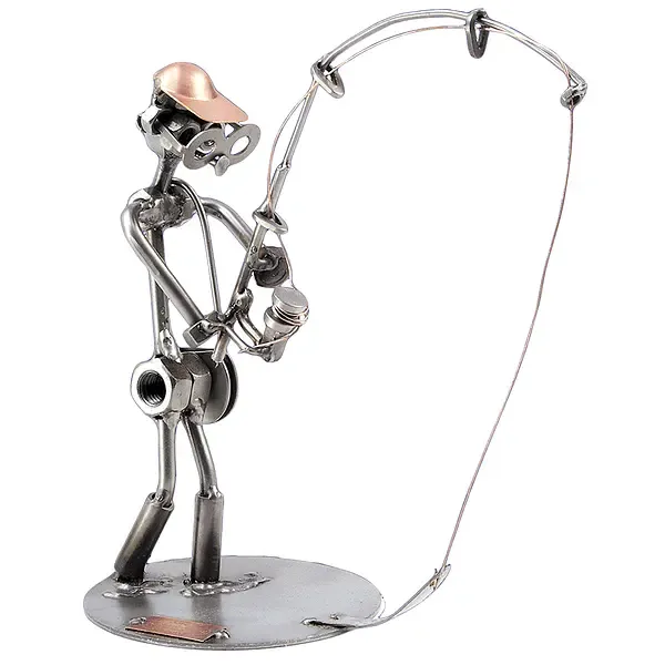 Schraubenmännchen Angler Schraubenmännchen Angler